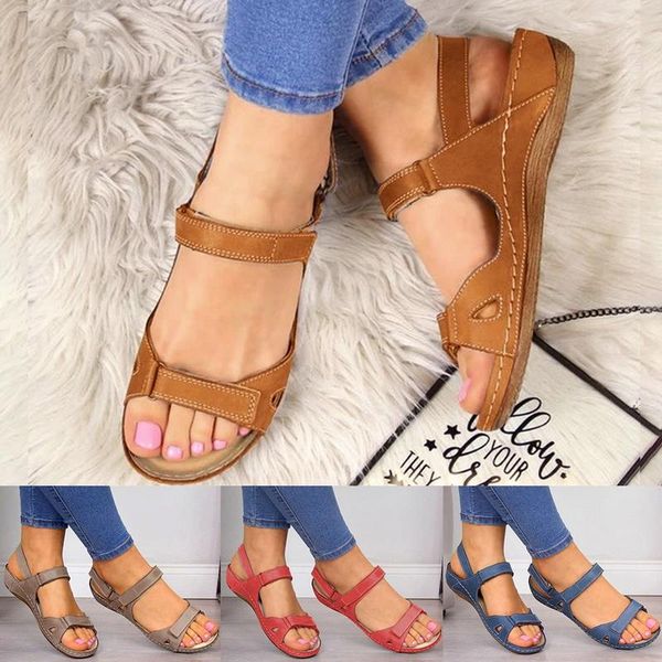 

women sandals ladies comfortable flat open toe beach shoes woman soft three stitching, Black