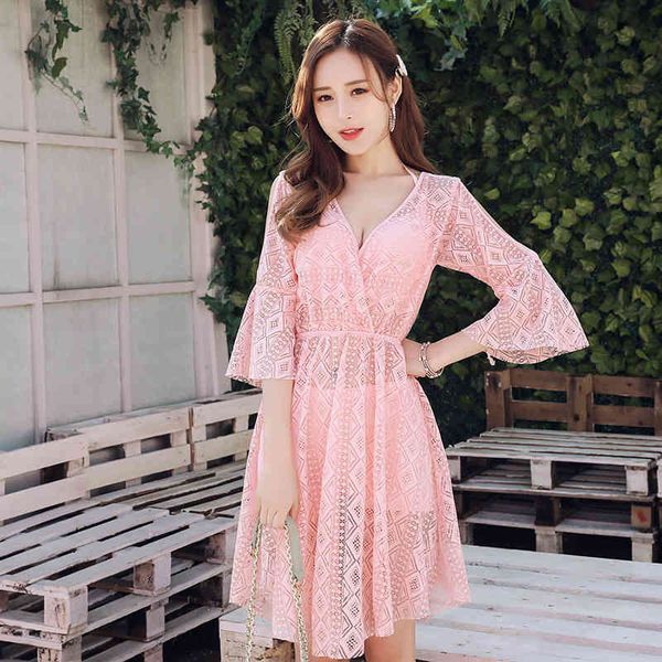 

swimsuit blouse spring women's three piece split mesh support swimsuit 668090 strip steel beach flat angle swimsuit, White;black