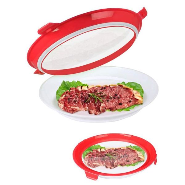 

kitchen storage & organization fresh keeping tray vacuum sealing food preservation refrigerator container spacer organizer preservate