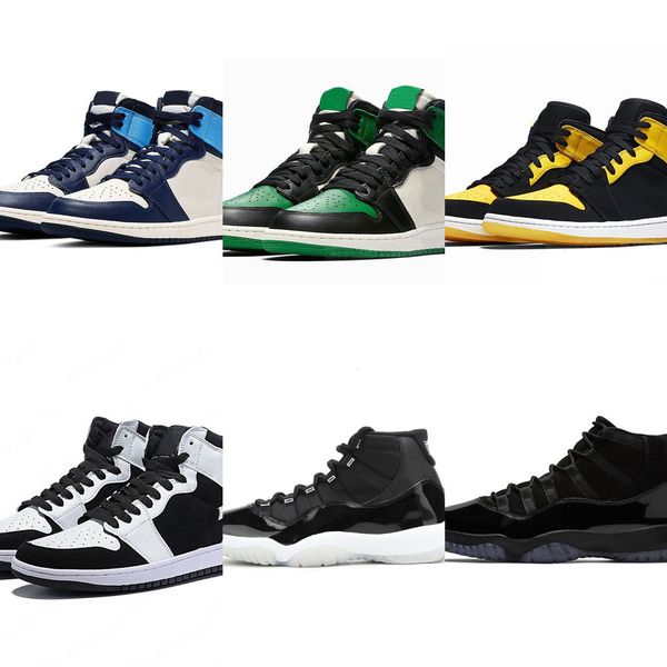 

nniversary men women basketball shoes 1s black metallic gold mid chicago royal toe unc men women outdoor sports sneakers trainers 42uz6d