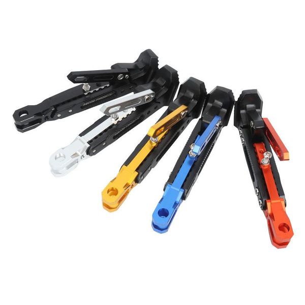 

pedals adjustable cnc metal motorcycle foot kickstand electrombile kick side stand durable corrosion-resistant m3 doot support bracket