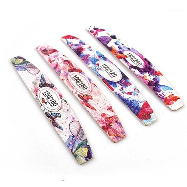

10pc mix nail files strong sandpaper washable nails buffer emery board manicure1