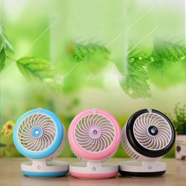 

electric fans portable water spray mist fan usb rechargeable handheld mini cooling air conditioner humidifier for outdoor