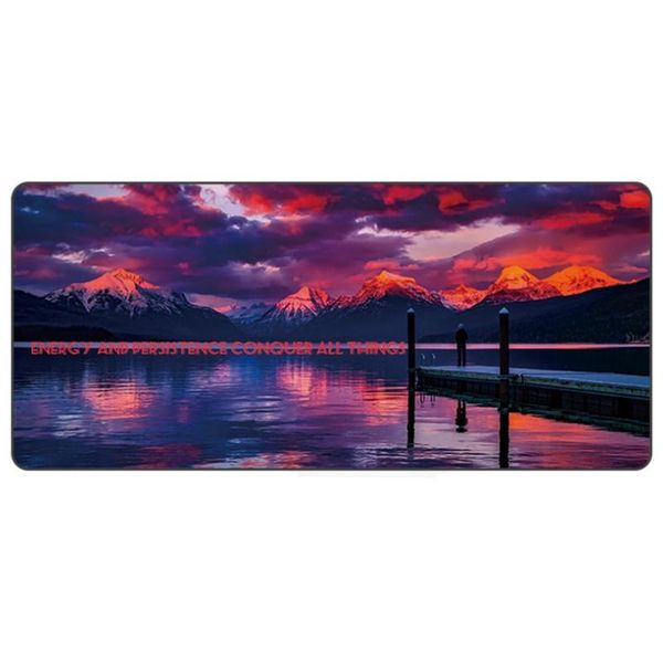 

mouse pads & wrist rests office home rubber square big pad mat against-slip lapmousepad