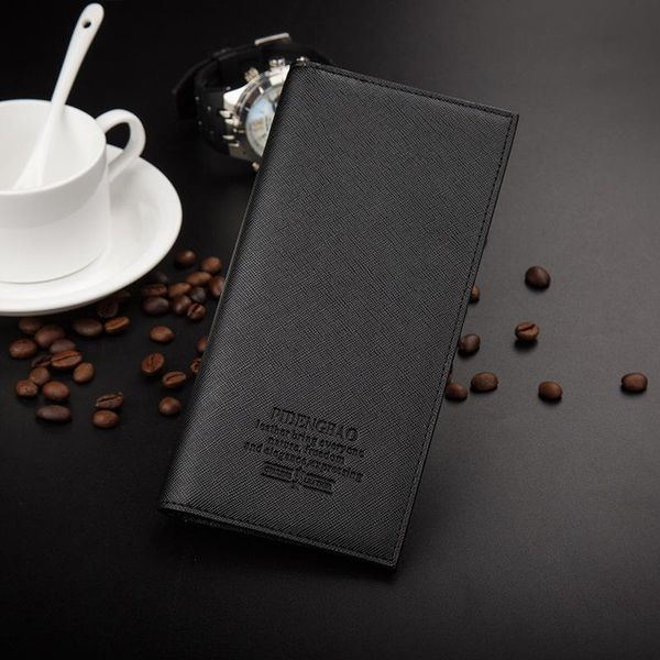 

arrival cross men's long wallet korean leisure authentic wallets, Red;black