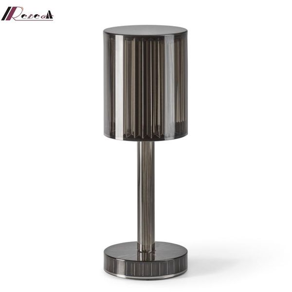 

table lamps portable mini charging el bar restaurant led wireless light crystal wedding atmosphere