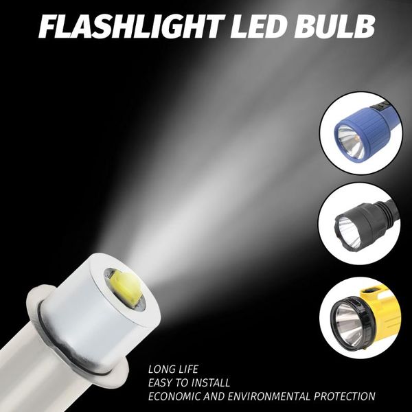 

emergency lights 100pcs 5w 6-24v p13.5s cree led bulb high bright work light lamp replacement torches