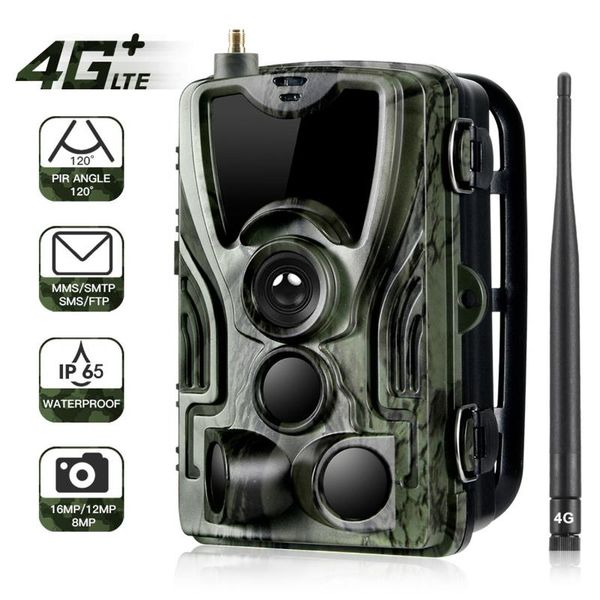 

hunting cameras 4g trail camera mms 20mp 1080p wireless cellular wildlife 0.3s infrared surveillance cam night vision po trap