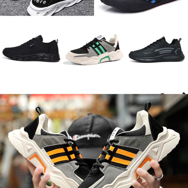 

59ej platform running shoes men mens for trainers white toy triple black cool grey outdoor sports sneakers size 39-44 32