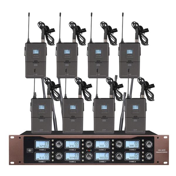 

wireless microphone system lavalier condenser for church school lecture stage performance microphones