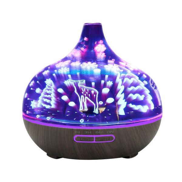 

fragrance lamps humidifier usb car mist maker 3d night light u ltrasonic aroma diffuser essential oil #y15