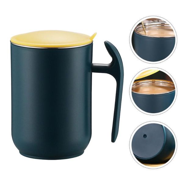 

water bottles 1pc stainless steel cup drinking mug sturdy dual-layer coffee