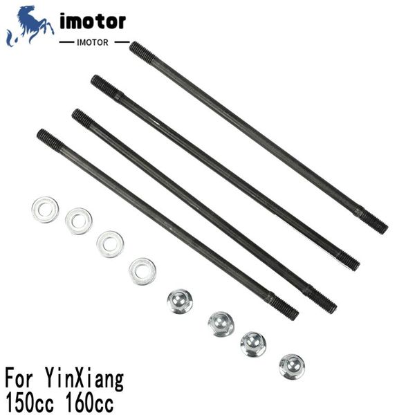 

pedals yx150 yx160 engine cylinder head studs bolts screw for yinxiang 150cc 160cc dirt bike atv quad parts