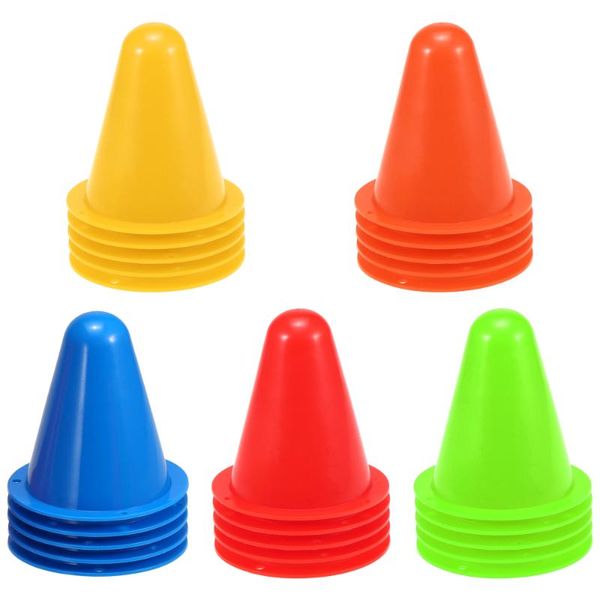

25/50 packs mini sports marker cones for kids soccer training roller skating entertainment accessories skateboarding