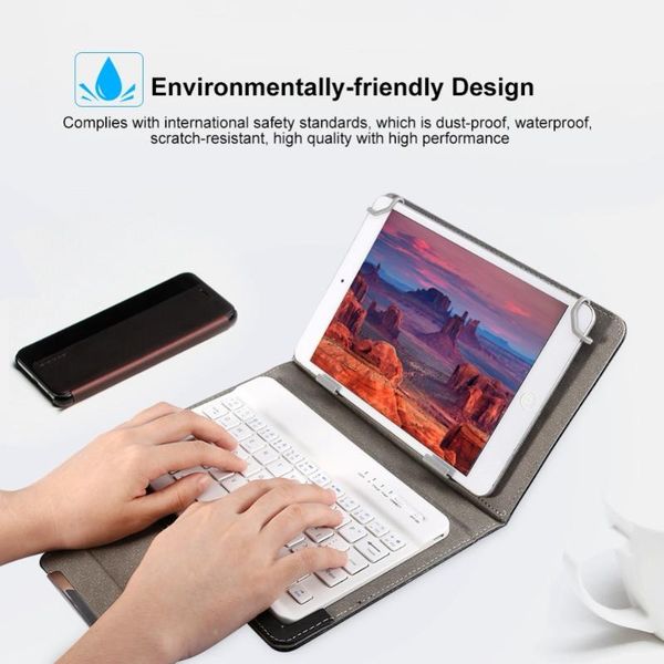 

for 10 inch tablet wireless bluetooth keyboard dust-proof cover two-in-one portable keyboards