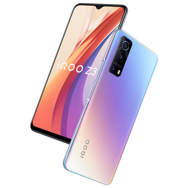 Vivo originale IQOO Z3 5G Mobile 8GB RAM 128GB 256GB ROM Snapdragon 768G Android 6.58 