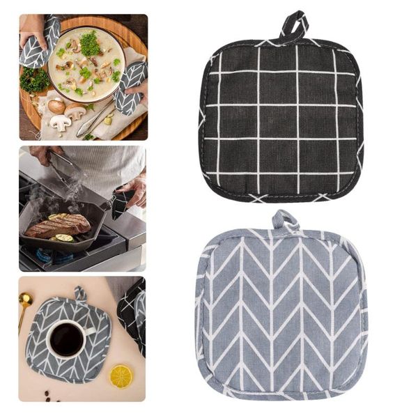 

mats & pads 4pcs heat insulation placemats dinner plate bowl pot placement
