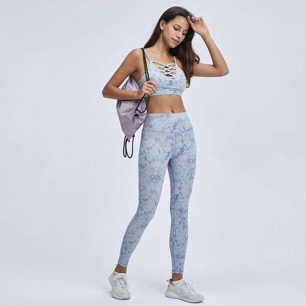 

tracksuits print sportwear clothes short vest+legging pants trouers two piece set yoga women summer gym jogging outfit