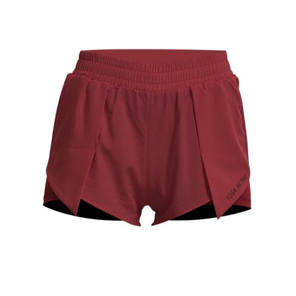 

yoga outfit women shorts female fake moisture wicking running fitness anti-empty leisure breathable sports clothing