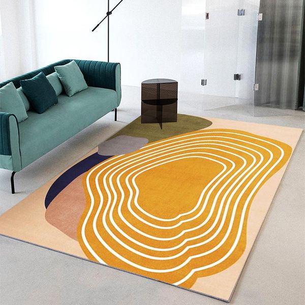 

carpets activity nordic net red live room decorative carpet light luxury geometric splicing bedroom sofa floor mat