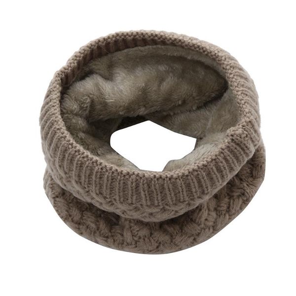 

cycling caps & masks man winter warm scarf wome thickness knitted collar solid vintage streetwear outdoor fashion casual hiking scarves #t2p, Black