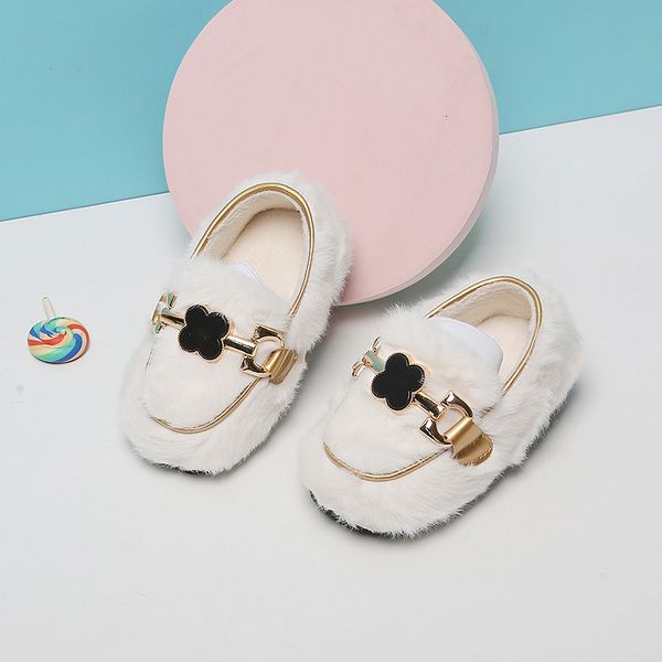 

sneaker toddler shoes baby plush cotton shoes autumn and winter warm toddler girls' children's princess, Black;red