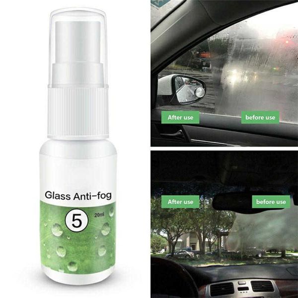 1PC 20ml Agente anti-appannamento Anti-appannamento Spray Car Window Glass Bagno Cleaner Pulizia auto Accessori auto Accessori auto