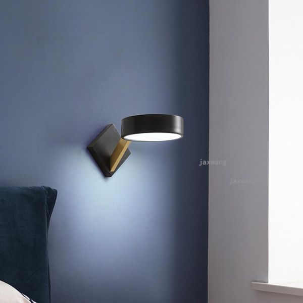 

wall lamp nordic led copper lights aisle modern lamps jw home sconce light fixture bedroom night kitchen accessories