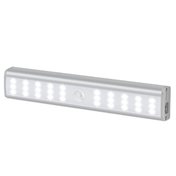 

bar lights led bars motion sensor lights, 30-led wireless under cabinet lighting, closet rechargeable strip