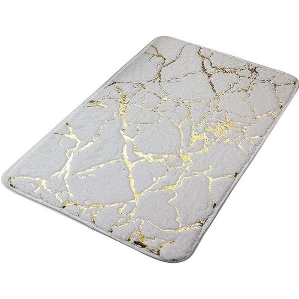 

carpets floor carpet rectangle water absorption golden marble texture polyester bathroom mat bedroom ultra soft non slip kitchen