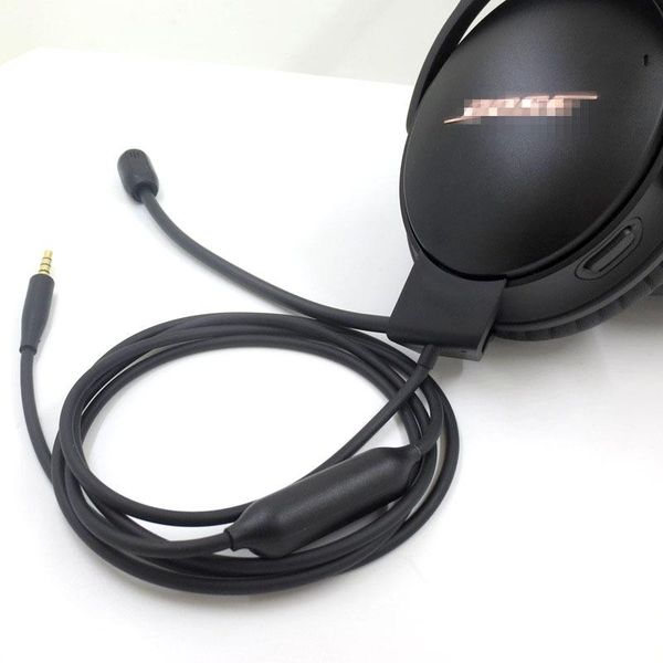 

party favor suitable for bose qc35ii detachable gaming noise cancelling headphone headset microphone game cable