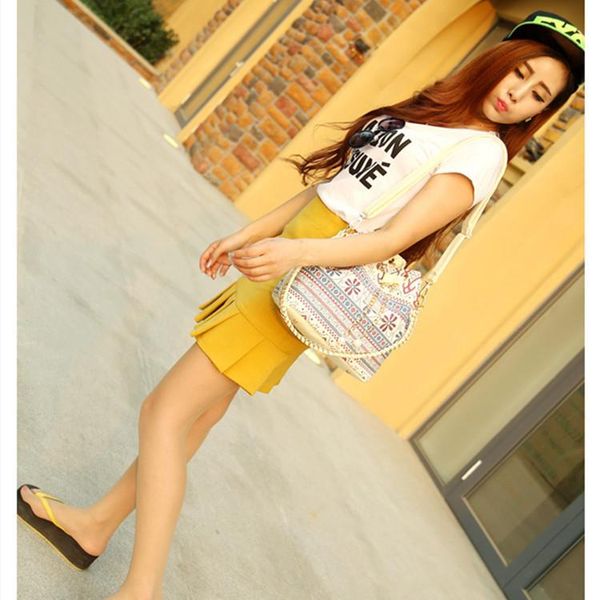 

evening bags 2021 ethnic style bucket bag printed for women