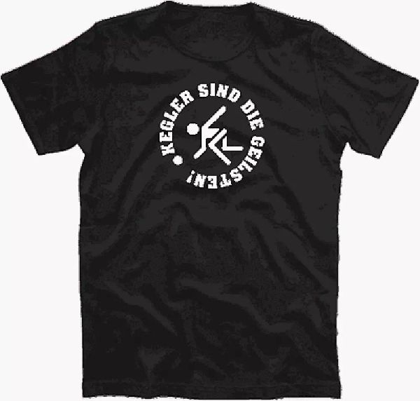 

kegler are the est t-shirt s-xxxl, White;black