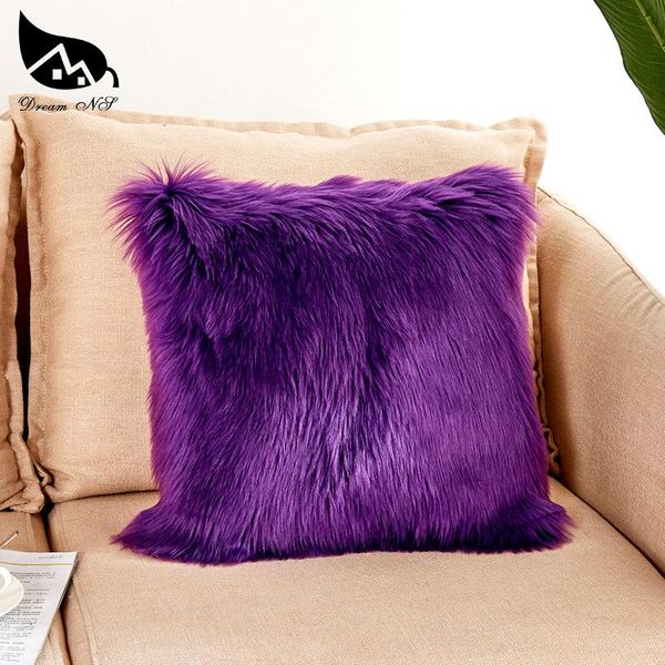 

cushion/decorative pillow dream ns home plush pillowcase square short heart furry bedroom supplies set