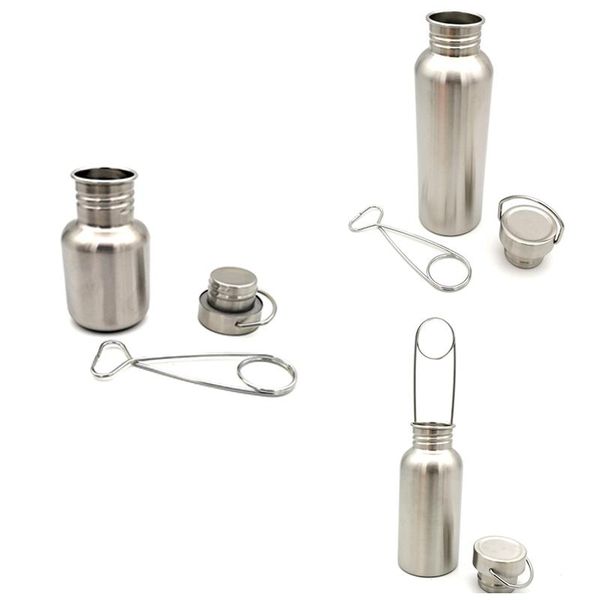 

stainless steel cover mug camping cup outdoor camp coffee tea beer travel equipment water bottle