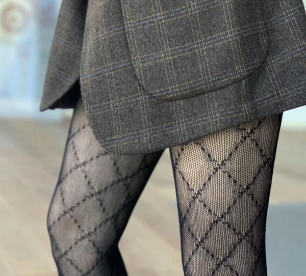 

womens hosiery tights elastic legging stocking nightclub classic pantyhose stockings underwear letter pattern socks ins sexy, Black;white