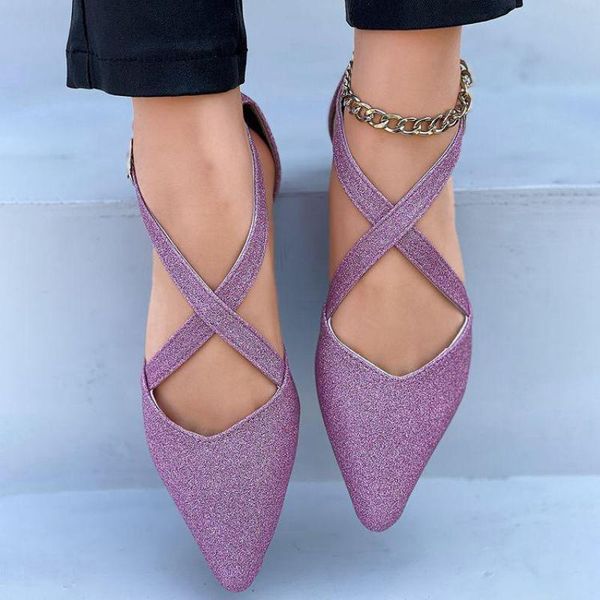 

european and american 2021 summer pink crystal sequined pointed women ytmtloy beach sandals sadalias femininas, Black
