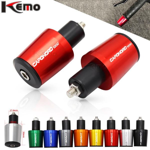 

handlebars for aprilia caponord 1200 caponord1200 2013-2021 motorcycle 7/8''22mm cnc aluminum handlebar grips handle bar cap end p