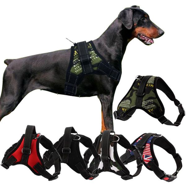 

dog collars & leashes micatale pet harness durable reflective adjustable big walking for small medium large with leash