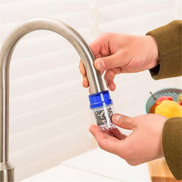 

kitchen faucets activated carbon 360 rotating splashproof chlorine removal filter aerator sink head water purify faucet 3 mode saving