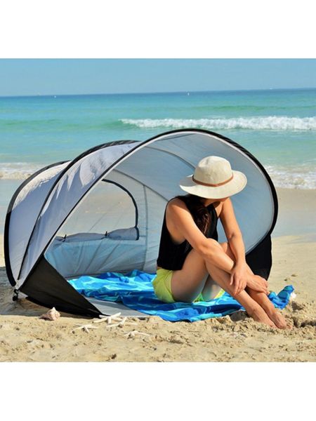 

tents and shelters beach tent sun shade automatic outdoor quick opening foldable fishing double