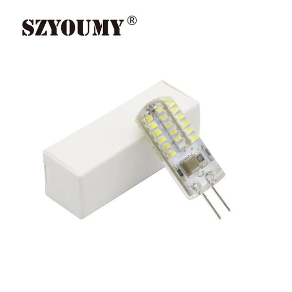 

bulbs szyoumy dc 12v g4 led bulb smd3014 48leds replace 30w halogen lamp 360 beam angle