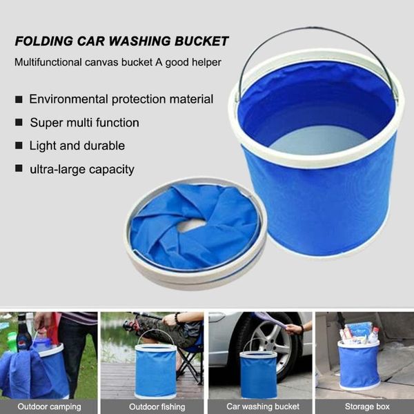 

outdoor hiking picnic camping water tank grade car container bucket foldable barrel bags