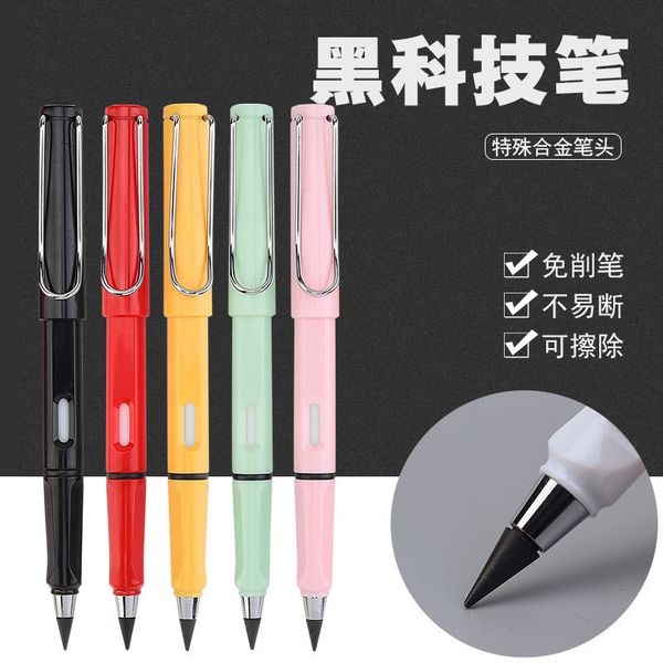 

technology black do not need to sharpen pencils. students without ink are writing they can't finish painting. it's easy, Black;red