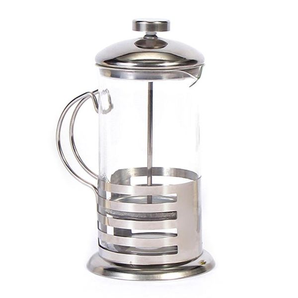 

coffee pots manual espresso maker pot french tea percolator filter stainless steel glass teapot cafetiere press plunger 350ml