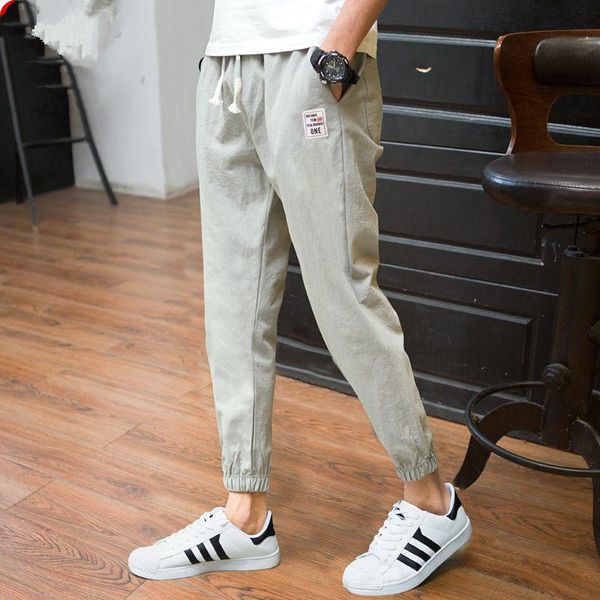 

men's pants multi pockets cargo harem jogger men hip hop fashion casual track trousers streetwear harajuku hipster sweatpants, Black