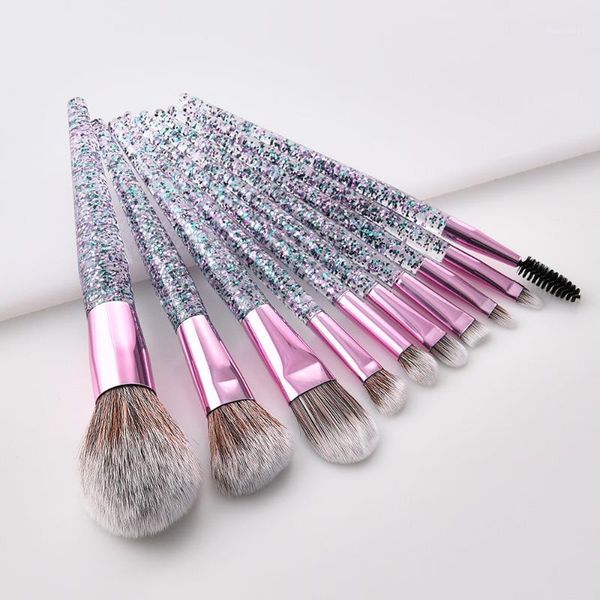 

rubber foundation cosmetic eyebrow eyeshadow brush makeup sets tools : nylon1