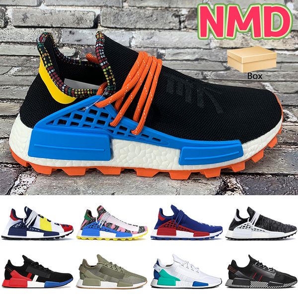 

with box nmd human race r1 v2 running shoes inspiration pack black oreo bbc solar pack mother paris olive men women sneakers trainers