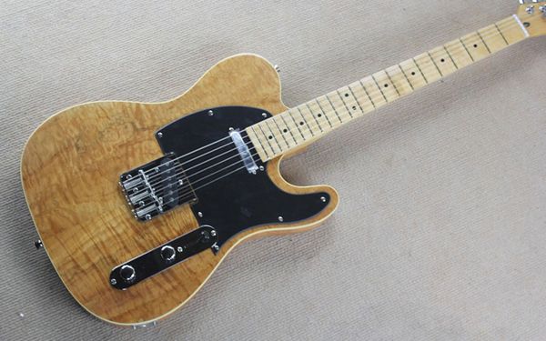 

electric guitar wood color tiger maple veneer mahogany body 22 rose wood