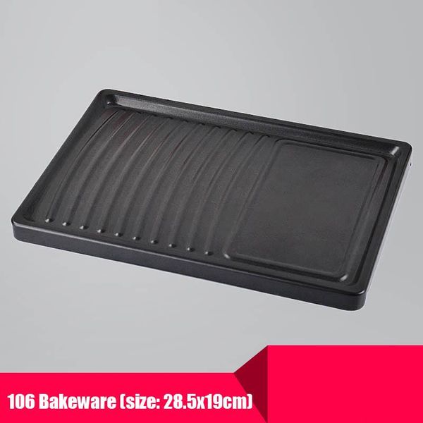 

camp kitchen electric raclette grill baking pan wave plate bakeware
